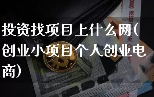 投资找项目上什么网(创业小项目个人创业电商)_https://www.czytfl.com_期货价格_第1张