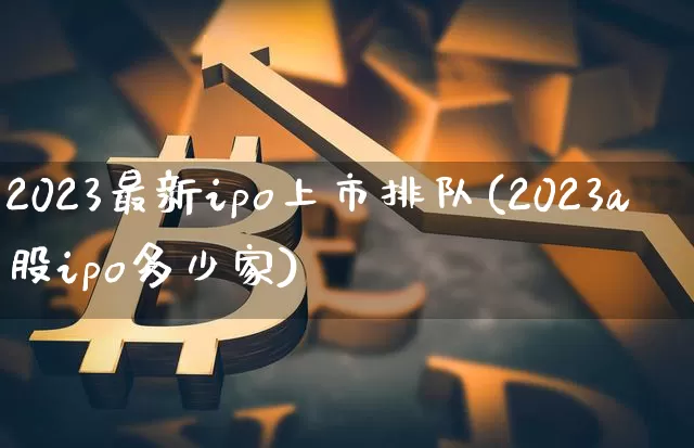 2023最新ipo上市排队(2023a股ipo多少家)_https://www.czytfl.com_期货_第1张