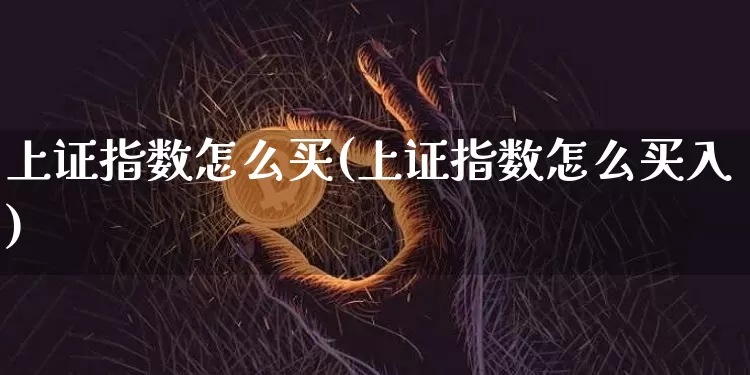 上证指数怎么买(上证指数怎么买入)_https://www.czytfl.com_期货走势_第1张