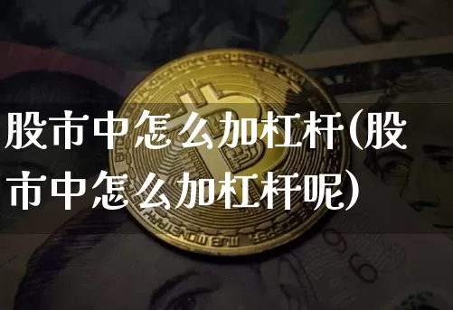 股市中怎么加杠杆(股市中怎么加杠杆呢)_https://www.czytfl.com_期货走势_第1张