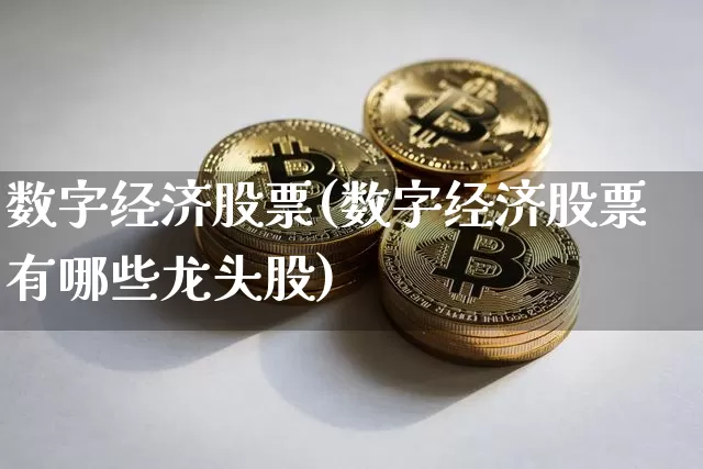 数字经济股票(数字经济股票有哪些龙头股)_https://www.czytfl.com_期货_第1张