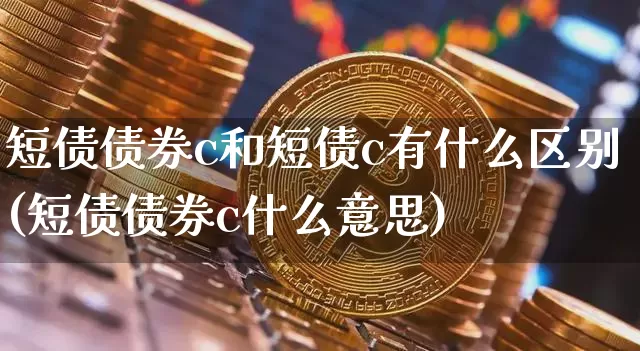 短债债券c和短债c有什么区别(短债债券c什么意思)_https://www.czytfl.com_期货价格_第1张