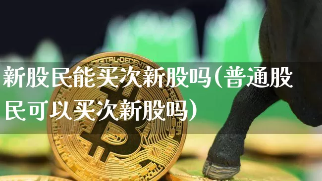 新股民能买次新股吗(普通股民可以买次新股吗)_https://www.czytfl.com_期货行情_第1张