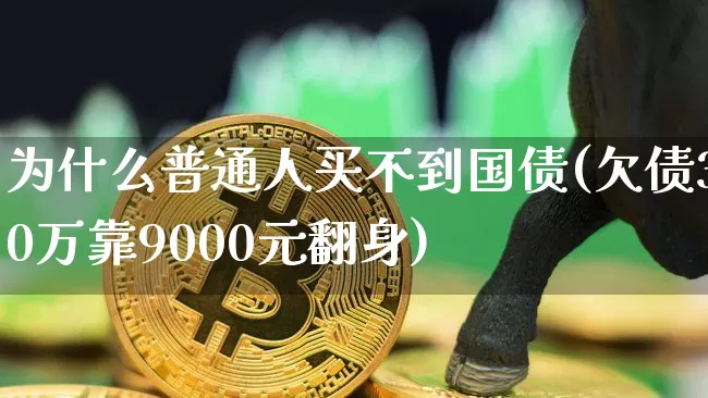 为什么普通人买不到国债(欠债30万靠9000元翻身)_https://www.czytfl.com_期货行情_第1张