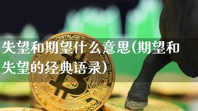 失望和期望什么意思(期望和失望的经典语录)_https://www.czytfl.com_期货行情_第1张