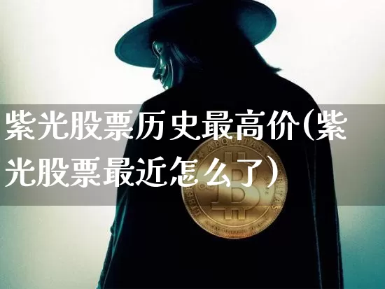 紫光股票历史最高价(紫光股票最近怎么了)_https://www.czytfl.com_期货行情_第1张