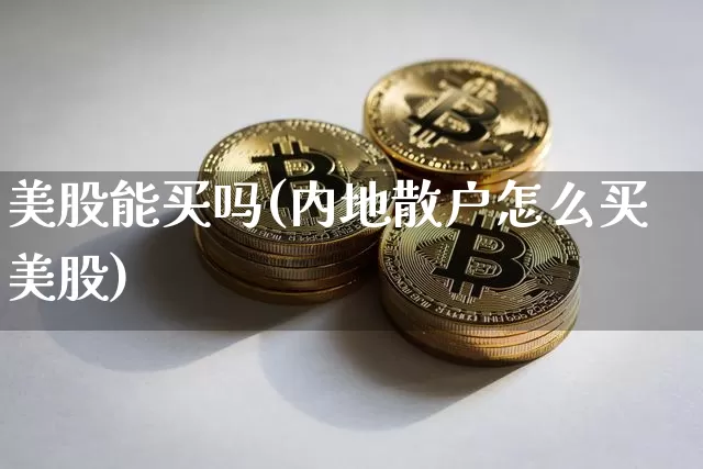 美股能买吗(内地散户怎么买美股)_https://www.czytfl.com_期货走势_第1张