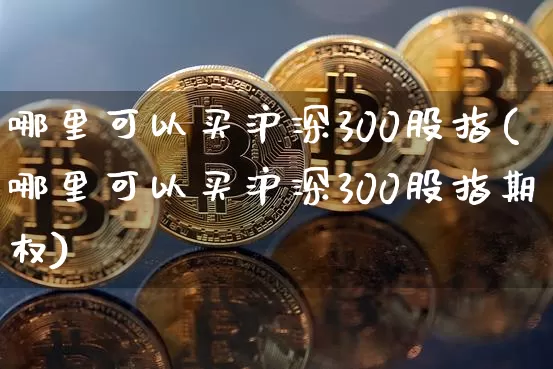 哪里可以买沪深300股指(哪里可以买沪深300股指期权)_https://www.czytfl.com_期货走势_第1张
