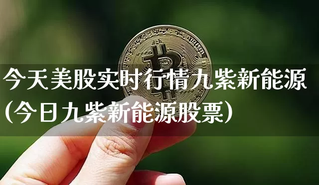 今天美股实时行情九紫新能源(今日九紫新能源股票)_https://www.czytfl.com_期货_第1张