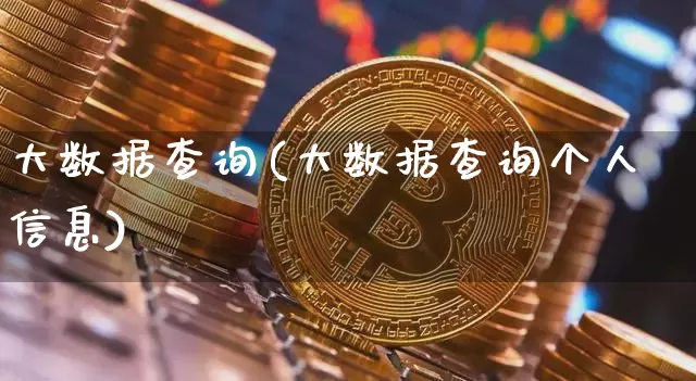 大数据查询(大数据查询个人信息)_https://www.czytfl.com_期货走势_第1张