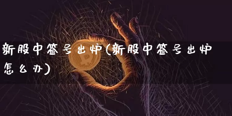 新股中签号出炉(新股中签号出炉怎么办)_https://www.czytfl.com_期货行情_第1张