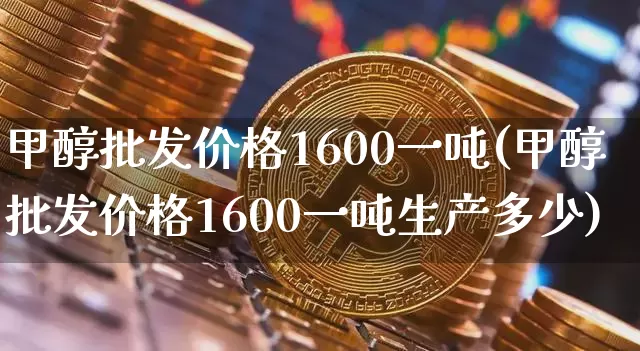 甲醇批发价格1600一吨(甲醇批发价格1600一吨生产多少)_https://www.czytfl.com_期货行情_第1张